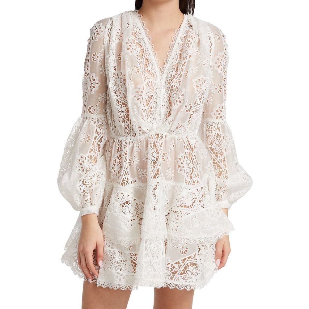 Bronx and Banco
Adele Ruffle Minidress